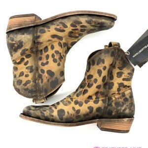 Liberty black cheetah boots
